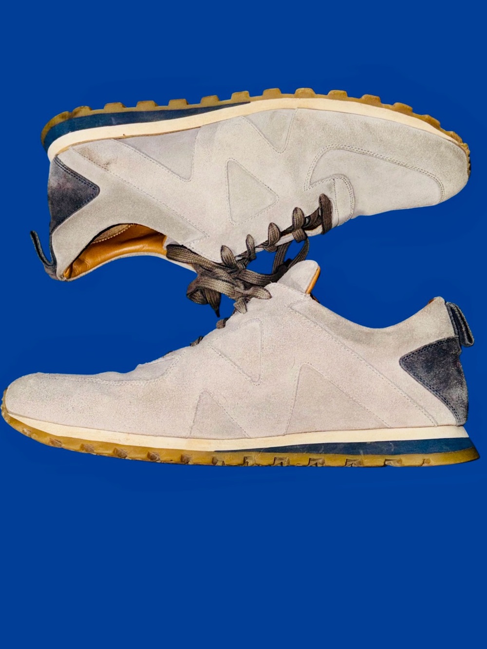 M.Gemi Suede S. Moritz Sneakers Size 44 (Italy) 11 (USA) MSRP $248